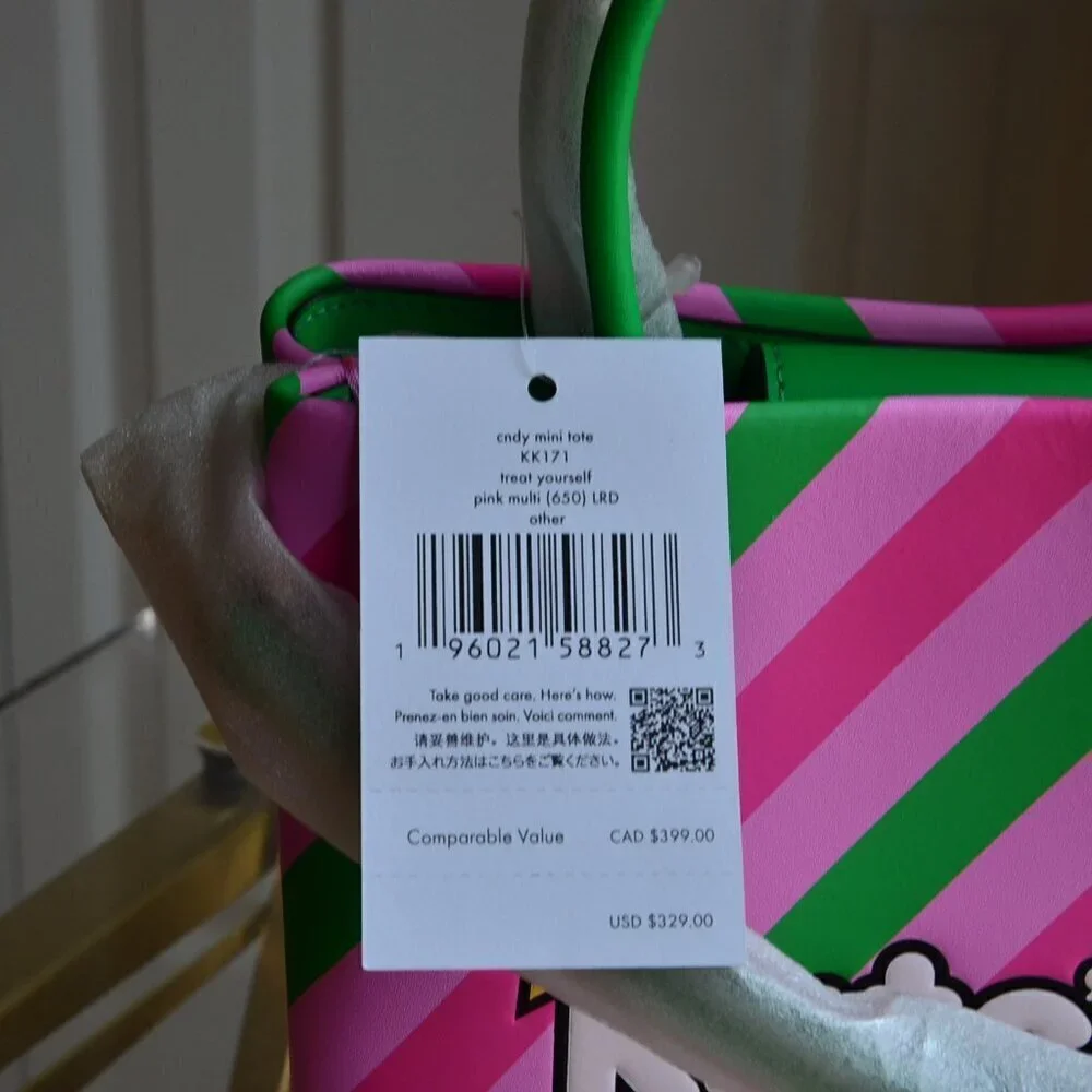 Kate Spade KK171 Bubble Gum Mini Tote